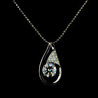 Solitaire Diamond Necklace Pendant | SK Diam