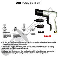 LG-801 Pneumatic Insert Nut Tool (Spin Technology)