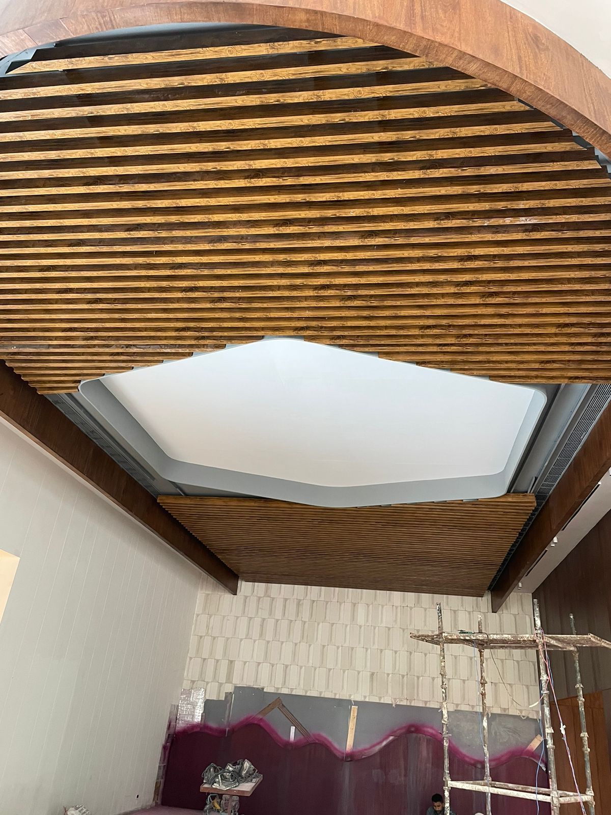 Acoustic Baffle ceiling