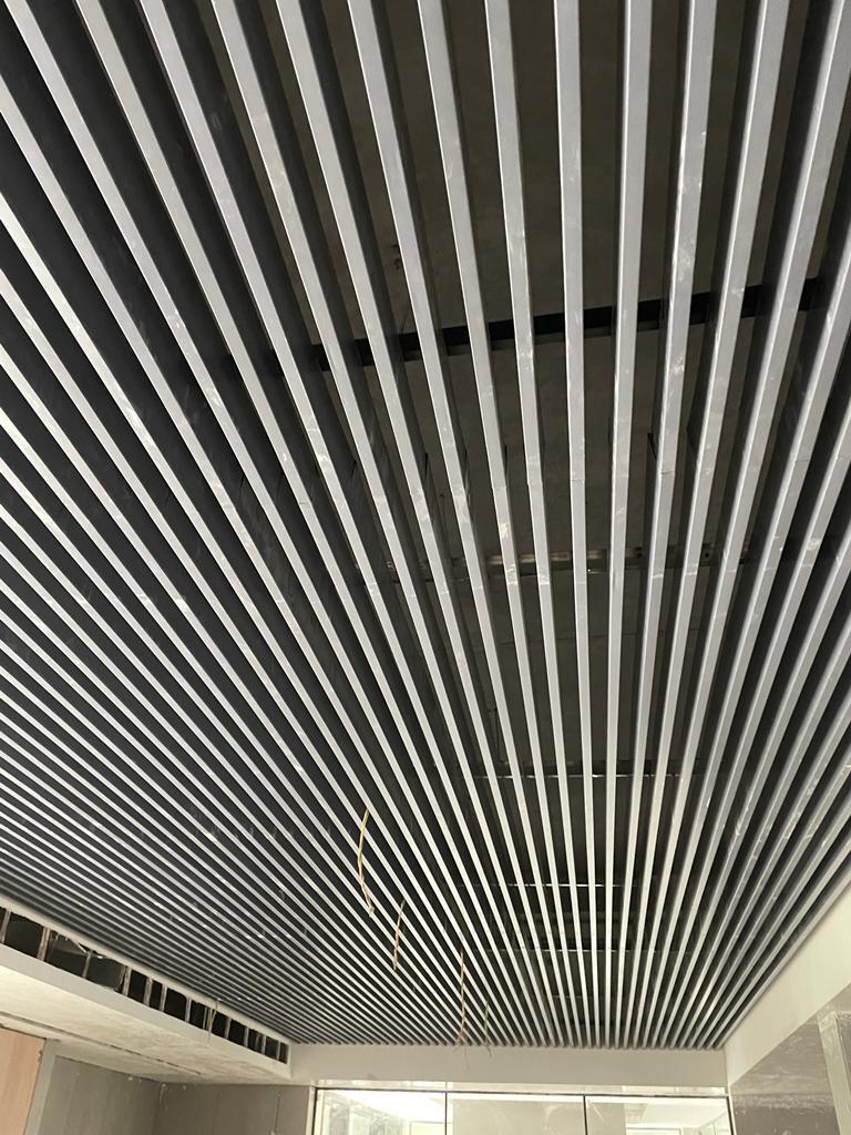 Acoustic Baffle ceiling