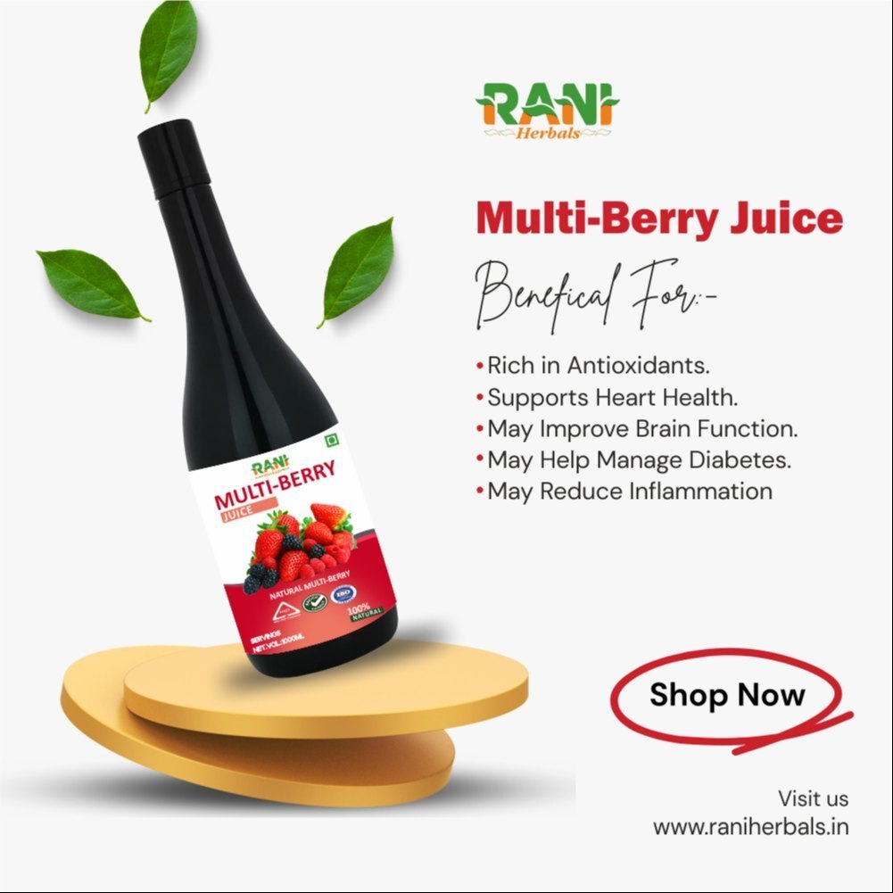 Herbal Mixberry Juice - Physical Form: Tonic