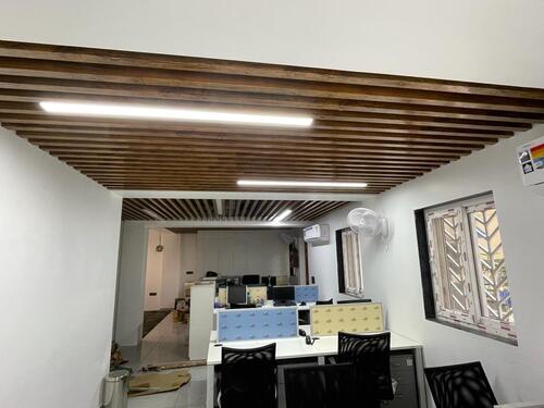 Metal Baffle ceiling