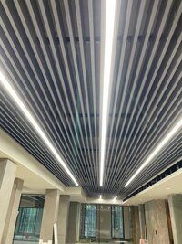 Metal Baffle ceiling