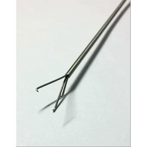 Urology Pcnl Tripronge Forceps 4Fr 40Cm Ss Reusable Instruments - Material: Stainless Steel