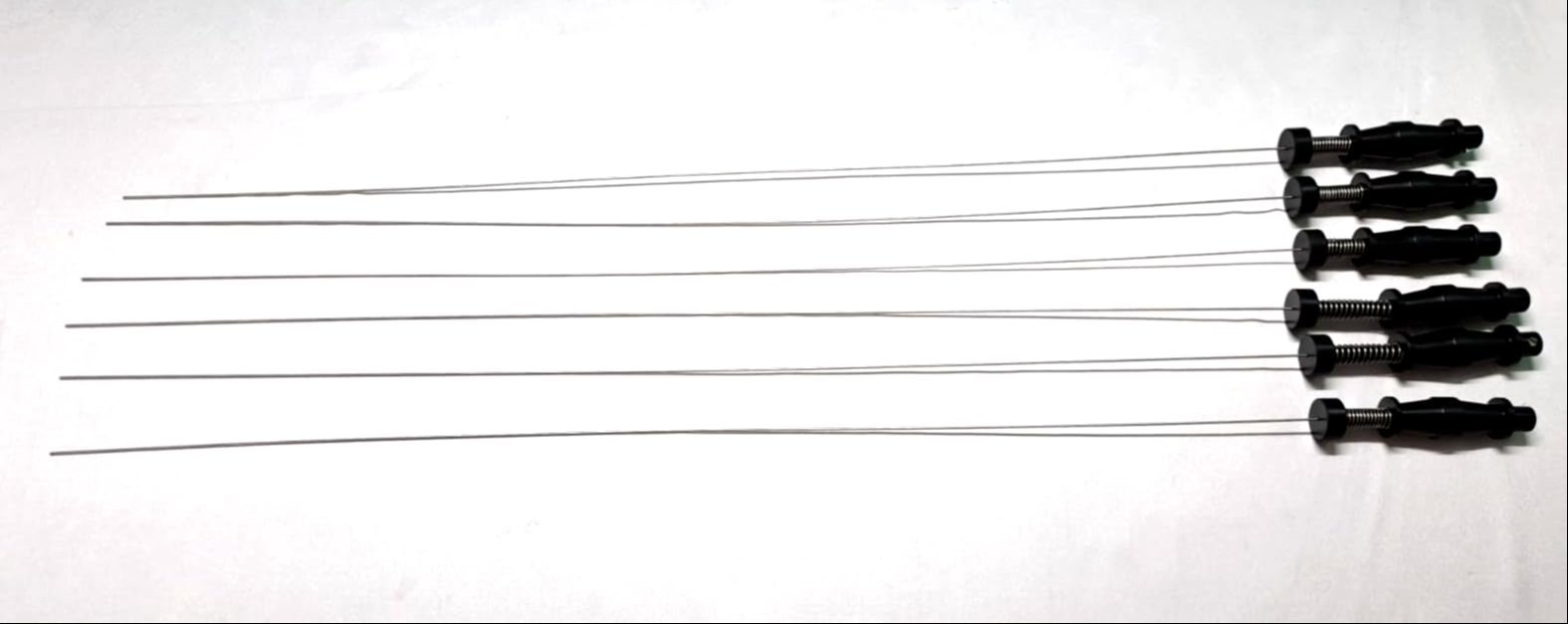 Urology Pcnl Tripronge Forceps 4fr 40cm Ss Reusable Instruments - Material: Stainless Steel