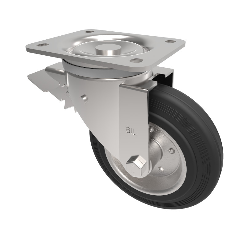 Rubber Wheel Black