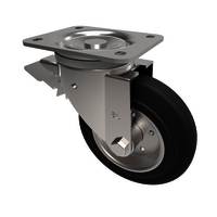 Rubber Wheel Black