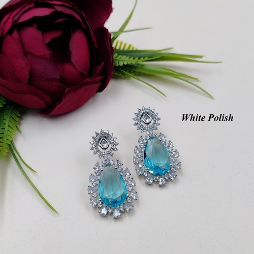 Swarvoski Crystal American Diamond Earring