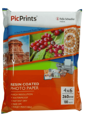 Pic Print 260gsm Resin Coated Photo Paper For all Inkjet Printers