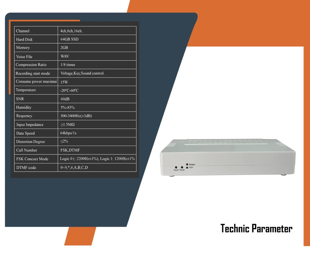 Connect TQ-04 Standalone Voice Logger