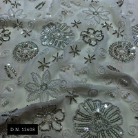 Embroidered Beads With Sequins Fabric For Your Bridal Dress