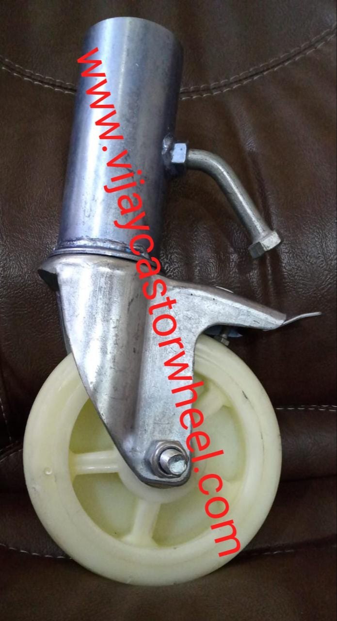 Scaffolding Castor Wheel - Color: White