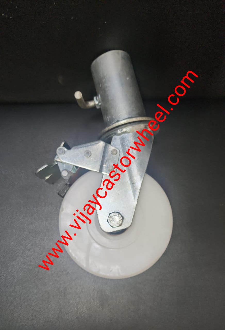 Scaffolding Castor Wheel - Color: White