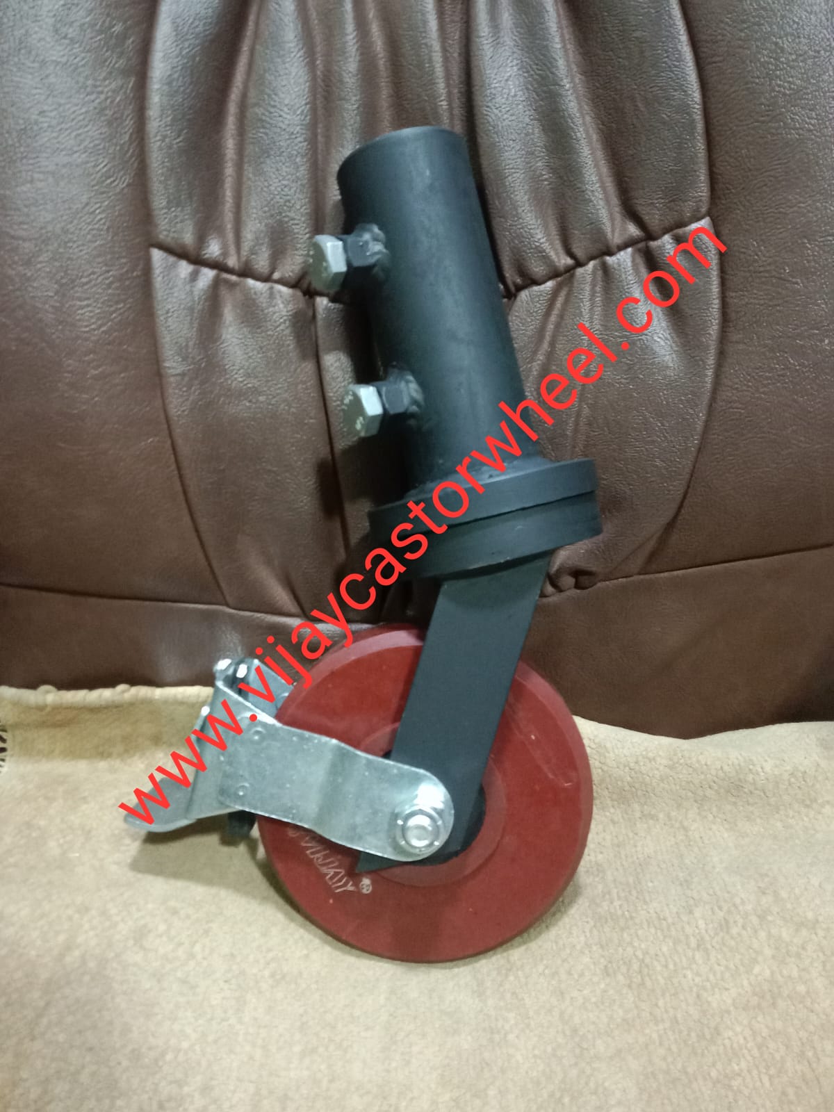 Scaffolding Castor Wheel - Color: White