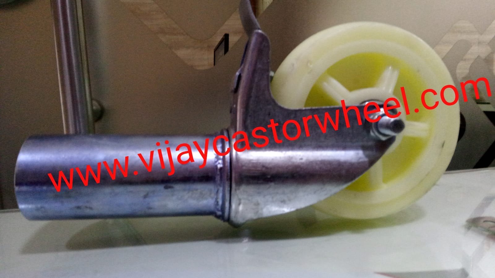 Scaffolding Castor Wheel - Color: White