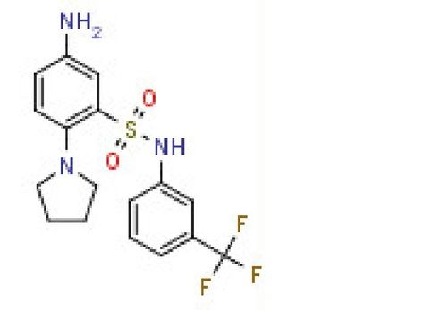 5-Amino-2-pyrrolidin -1-yl-n-(3-trifluoromethyl-phenyl)-benzenesulfonamide