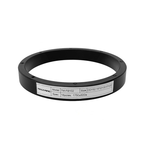 Bonded Ferrite Magnet Ring 16 Poles OD152.15*ID133.5*H20