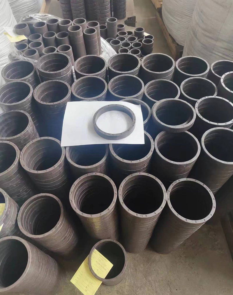 Bonded Ferrite Magnet Ring 16 Poles OD152.15*ID133.5*H20