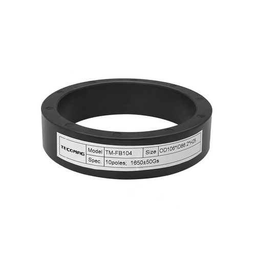 Bonded Ferrite Magnet Ring 10 Poles OD106*ID86.2*H25