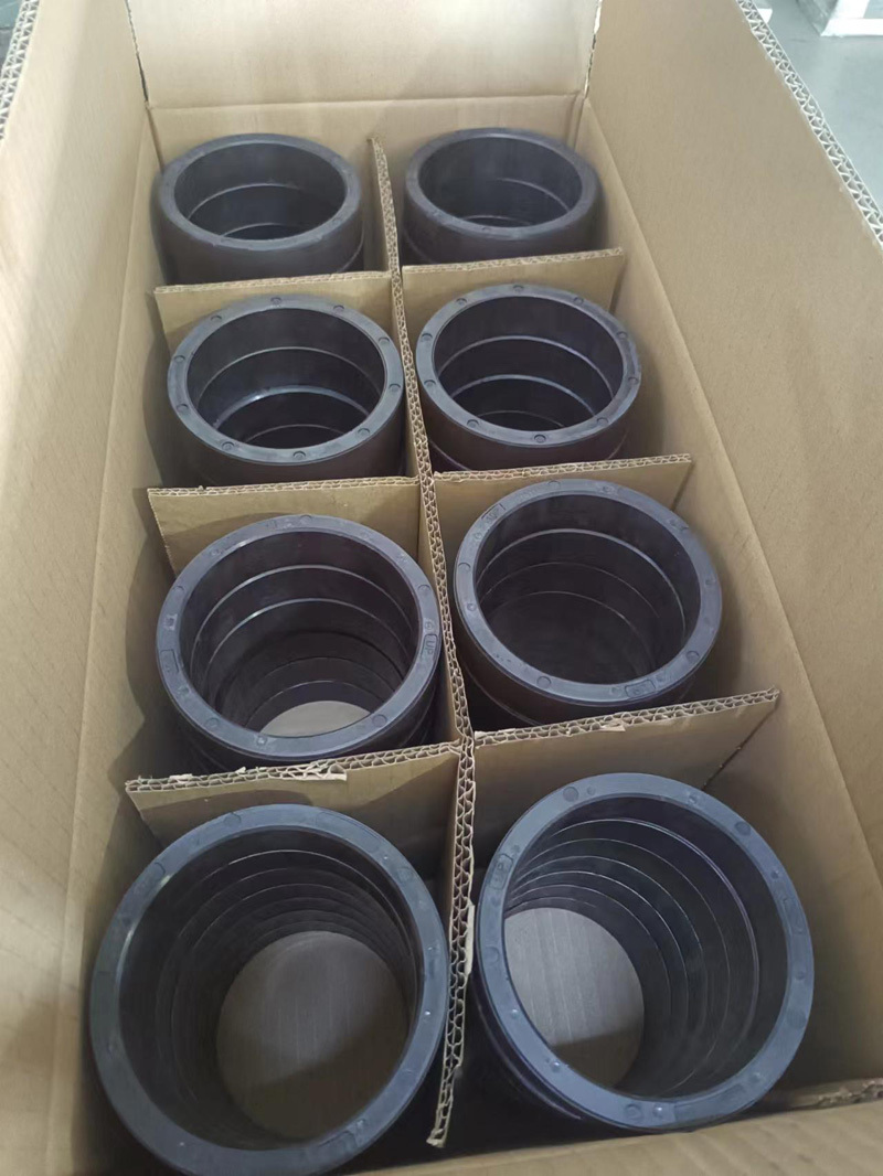 Bonded Ferrite Magnet Ring 10 Poles OD106*ID86.2*H25