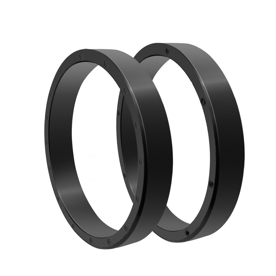 Bonded Ferrite Magnet Ring 16 Poles Od151.95*id133.6*h24 - High Performance Ferrite Fa19, Od151.95xid133.6xh24mm, Black | Injection Molded, 356g, Designed For Bldc Ceiling Fan Motor