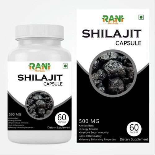 Herbal Shilajit Capsule - Recommended For: Men