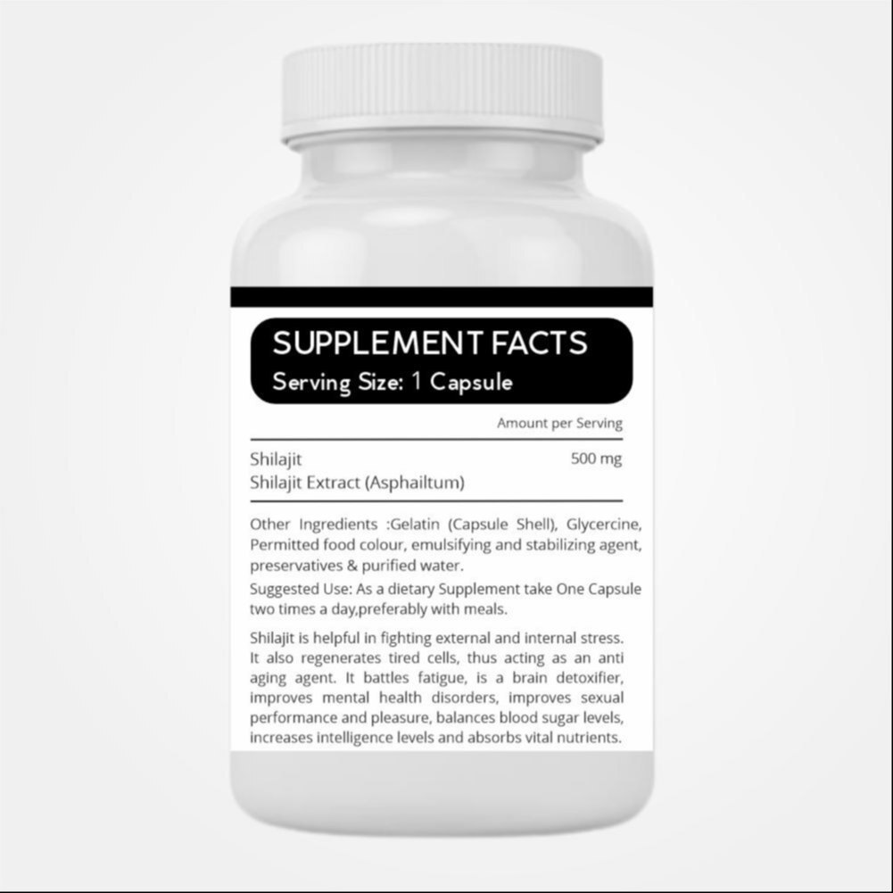Herbal Shilajit Capsule