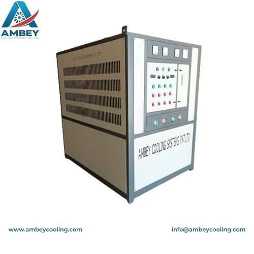 5 Ton Industrial Oil Chiller , Stainless Steel