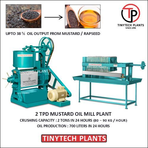 Commercial mustard oil expeller