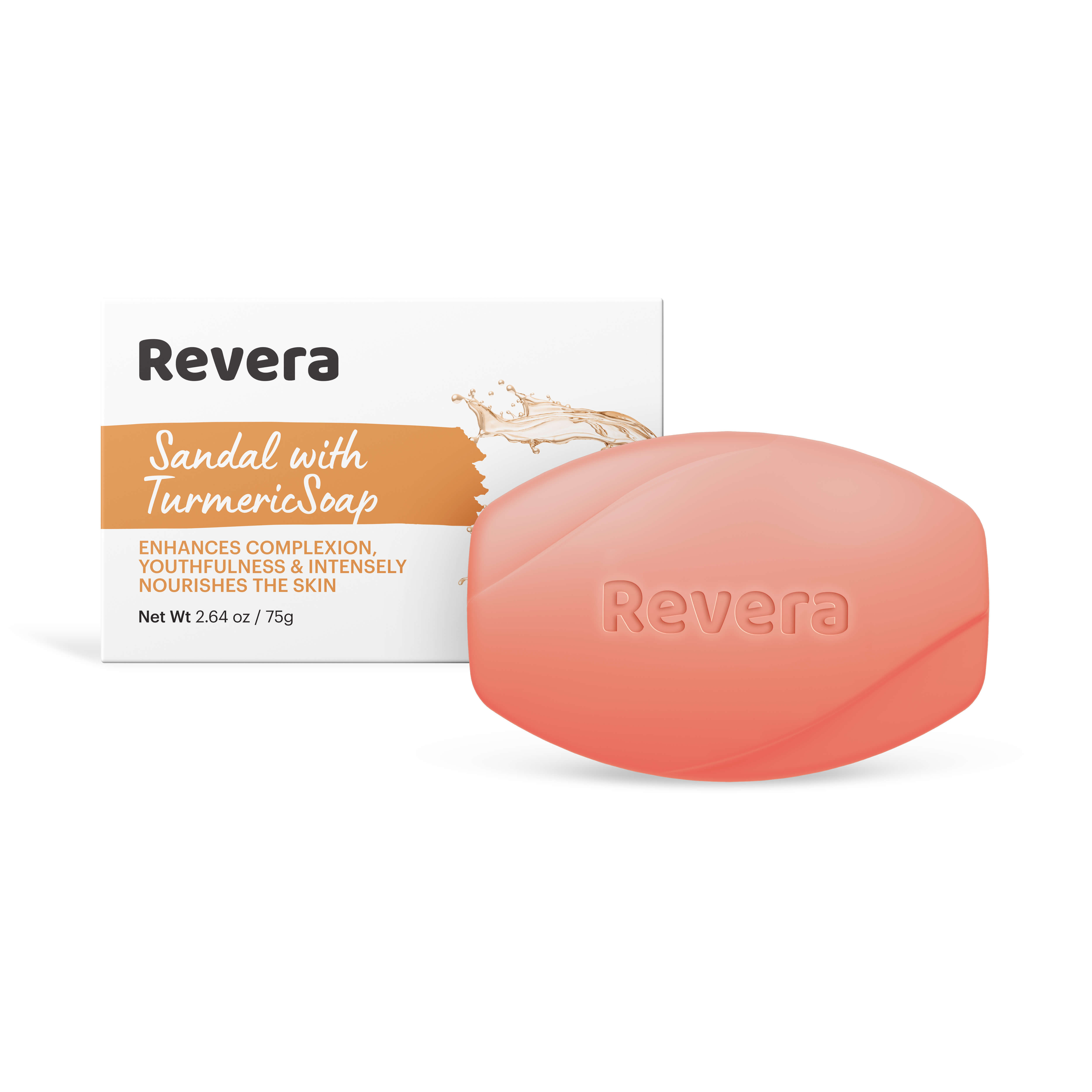 Revera Sandal With Turmeric Soap