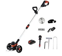 Battery Operated Brush Cutter With Accessories - 21v, 3.0ah, 6000 Rpm, 240 Mm Cutting Diameter, 4.5 Kg | Eco-friendly, Quieter Operation, Low Maintenance
