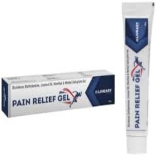 30g Pain Relief Gel - 30g Dosage, Suitable for All Ages, Reduces Inflammation & Swelling for Joint, Muscle & Back Pain Relief