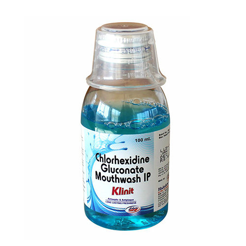 100ml Chlorhexidine Gluconate Mouthwash Ip - Color: Blue