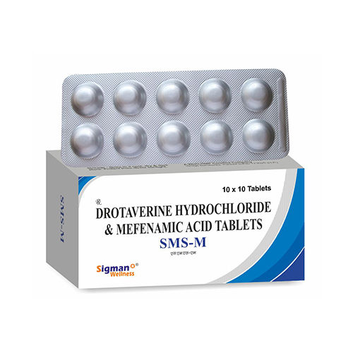 Drotaverine Hydrochloride And Mefenamic Acid Tablets - Drug Type: General Medicines