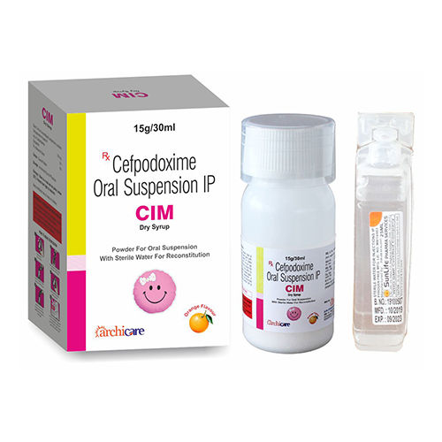 Cefpodoxime Oral Suspension Ip - Drug Type: General Medicines