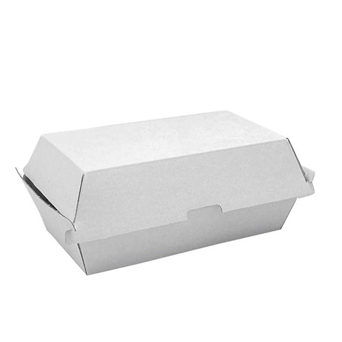 White Corrugated Box
