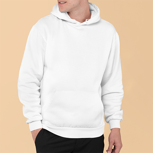 White Color Hoodies