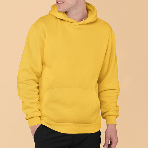 Yellow Color Hoodies