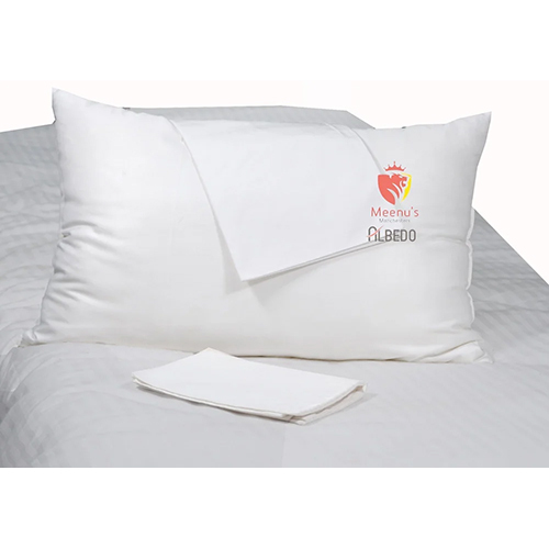 230 TC White Hotel Pillow Cover