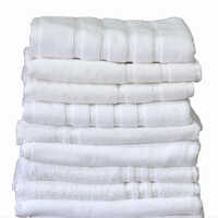 White Terry Bath Towel - Feature: Breathable