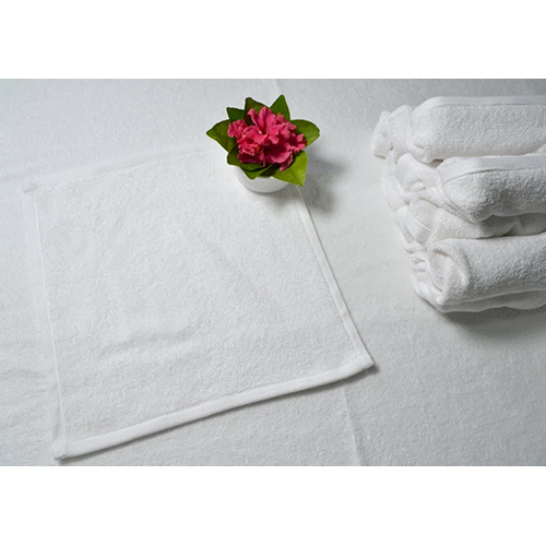 Hotel White Face Towel