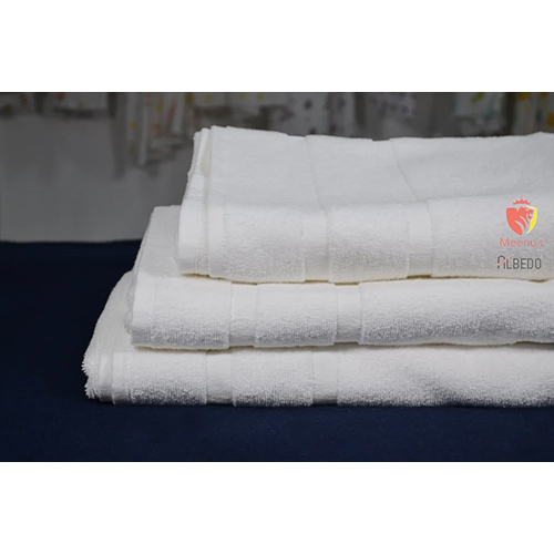 White Hotel Cotton Bath Towel