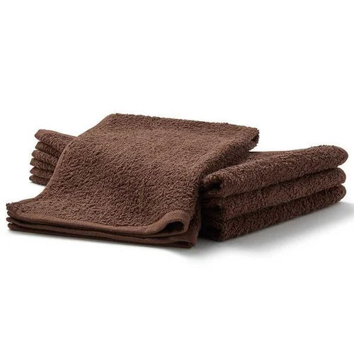 Hotel Brown Cotton Mat Towel - Color: Broen