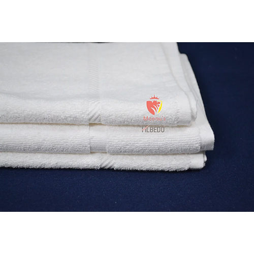 White Hotel Cotton Mat Towel - Feature: Breathable