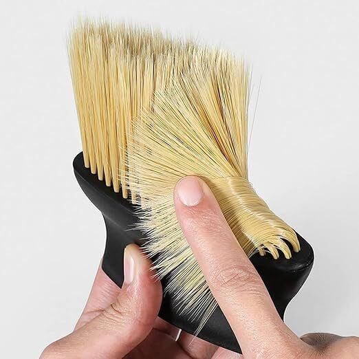 Mitsico Multipurpose Car Interior Ac Vent Dashboard Dust Dirt Cleaner Cleaning Brush - Plastic Free Size Multicolor | Long & Flexible Washable Bristles For Effective Dust Removal