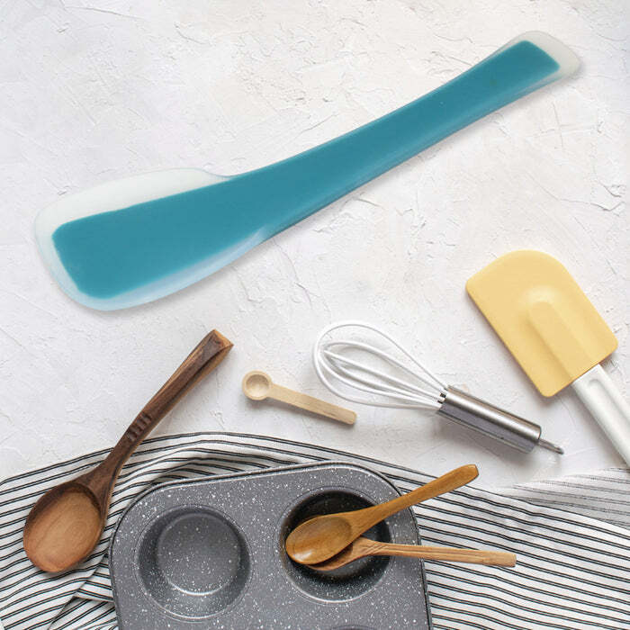 MeasureMate Silicone Spoon  Click to expand Multipurpose Silicone Measure And Scrape Spatula Spoon