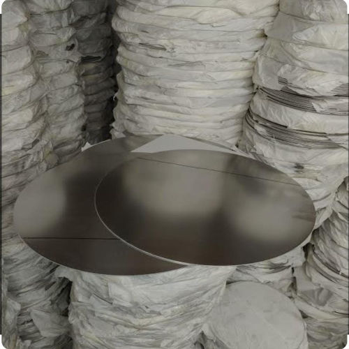 Aluminium Circle For Non Stick - Round Silver Polished, Hard Commercial Grade Alloy Material for Non Stick Cookware Applications