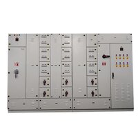Electrical Control Panel - Mild Steel, Ip65 Rated Voltage 415v | Metal Base, Powder Coated Finish, 1 Year Warranty, 2-3 Way Connection