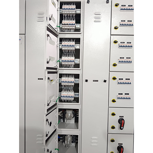 Electrical Control Panel - Mild Steel, Ip65 Rated Voltage 415v | Metal Base, Powder Coated Finish, 1 Year Warranty, 2-3 Way Connection