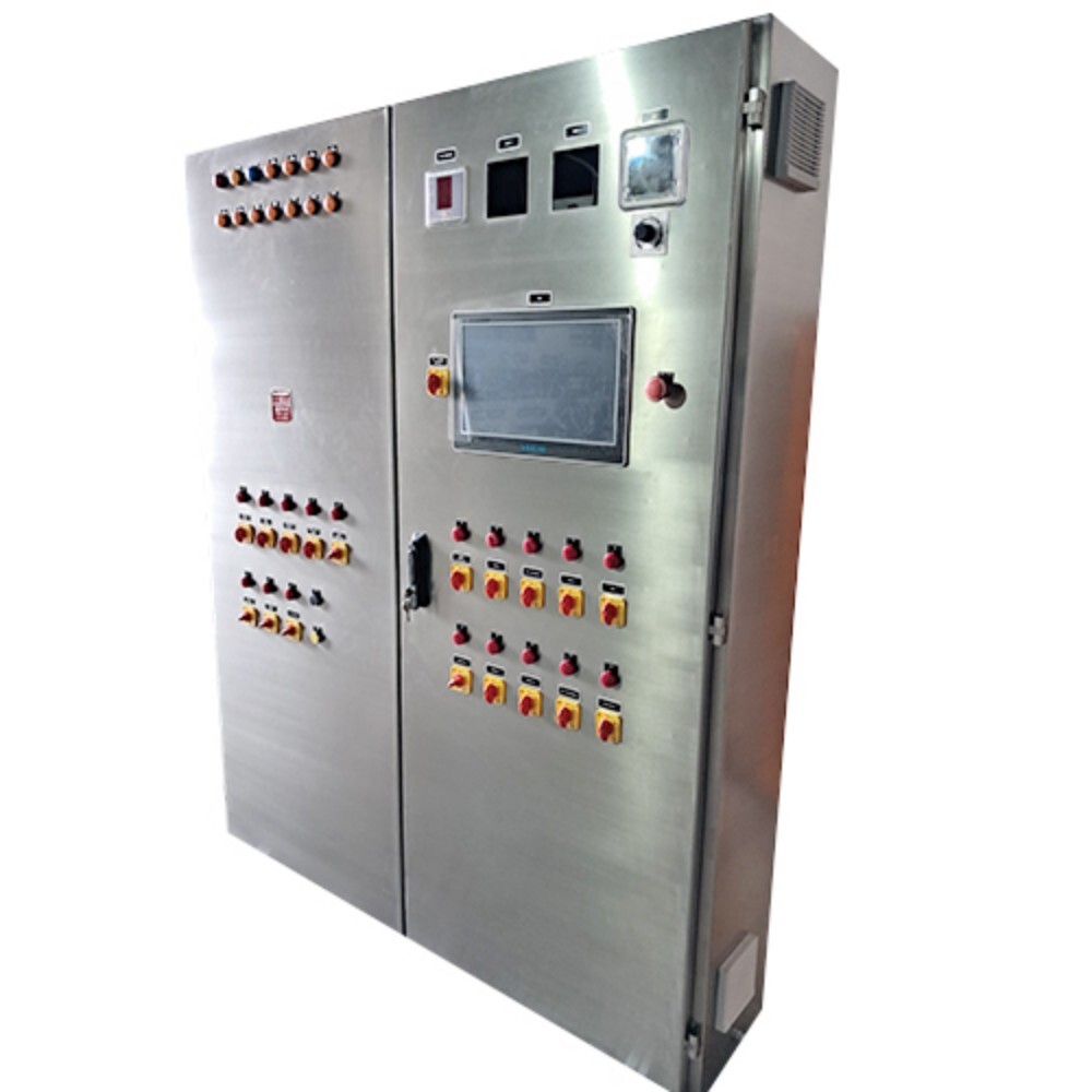 PLC Panel - Mild Steel Stainless Steel Cover 200-450V | IP65 Rated 2-3 Way Options 1-Year Warranty Powder Coated Finish